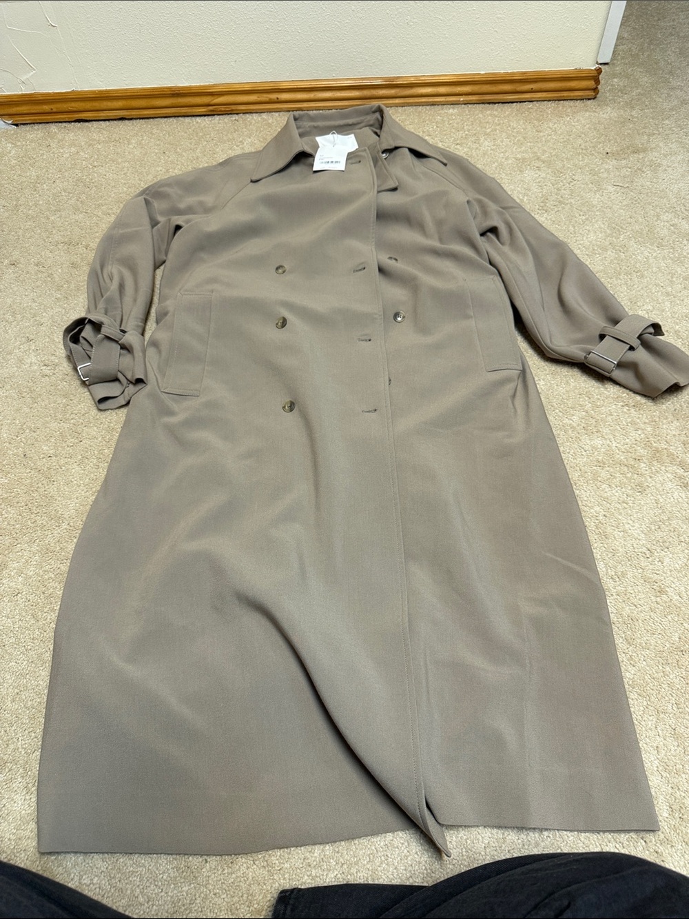 Oak and fort trench coat